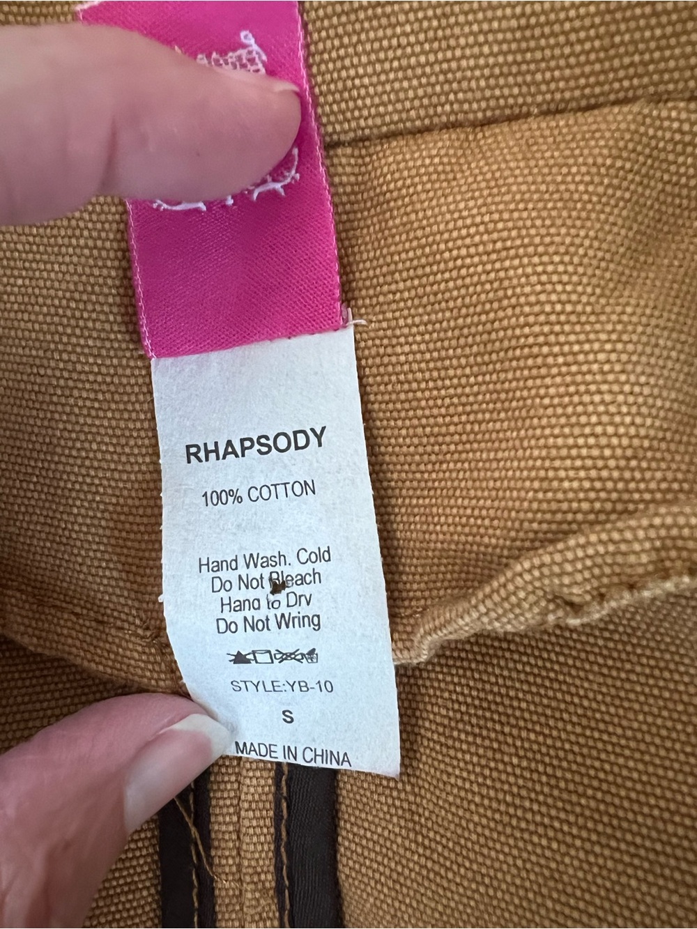 Rhapsody Y2K Beaded Lace Applique Canvas Jacket Boho Small Cotton - Picture 9 of 14